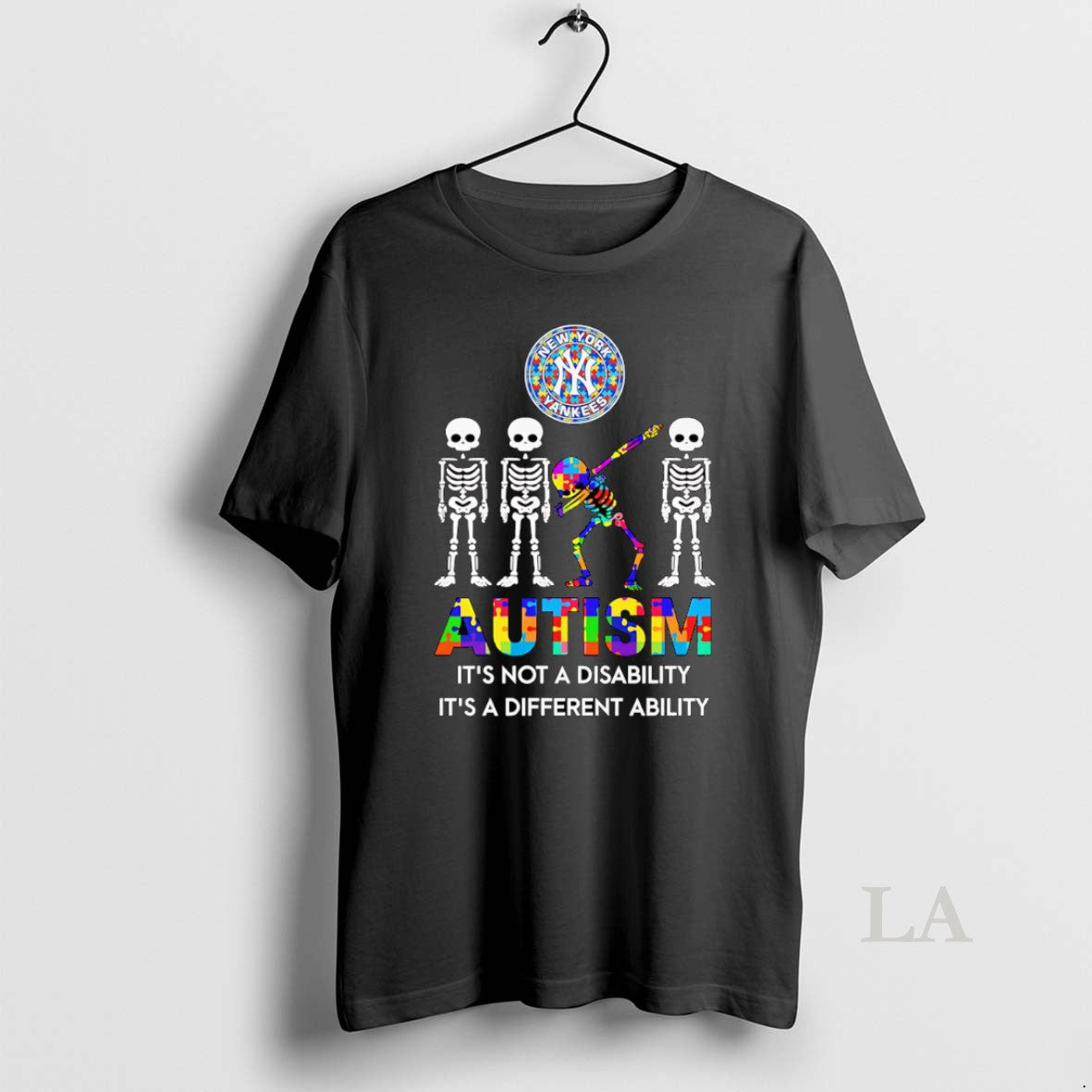 Original New York Yankees Autism Its Not A Disability Its A Different Ability