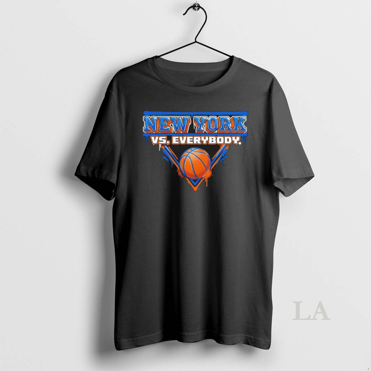 Original New York Vs Everybody Dripping Knicks Basketball Inspired