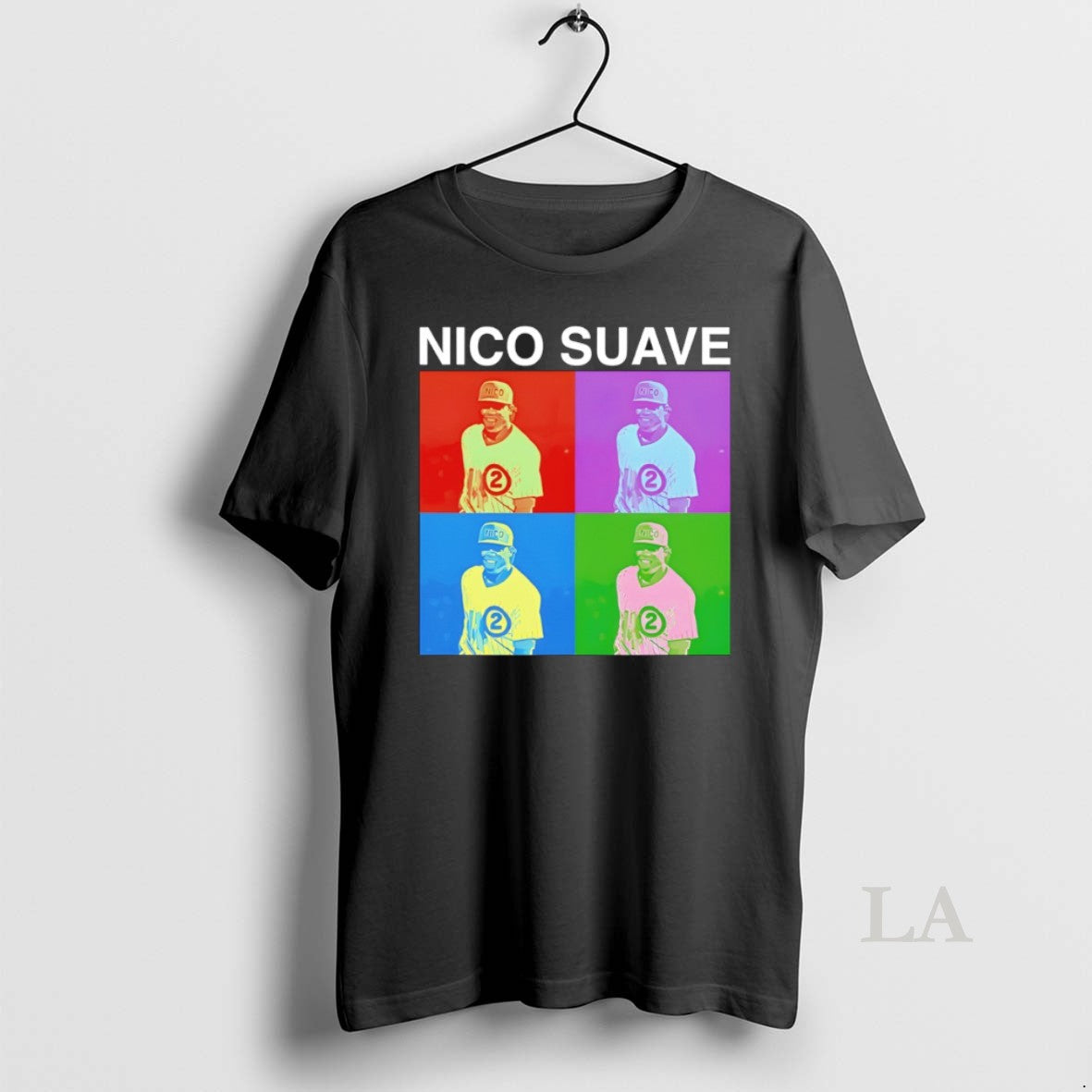 Original Nico Hoerner Nico Suave Chicago Cubs Baseball Graphic