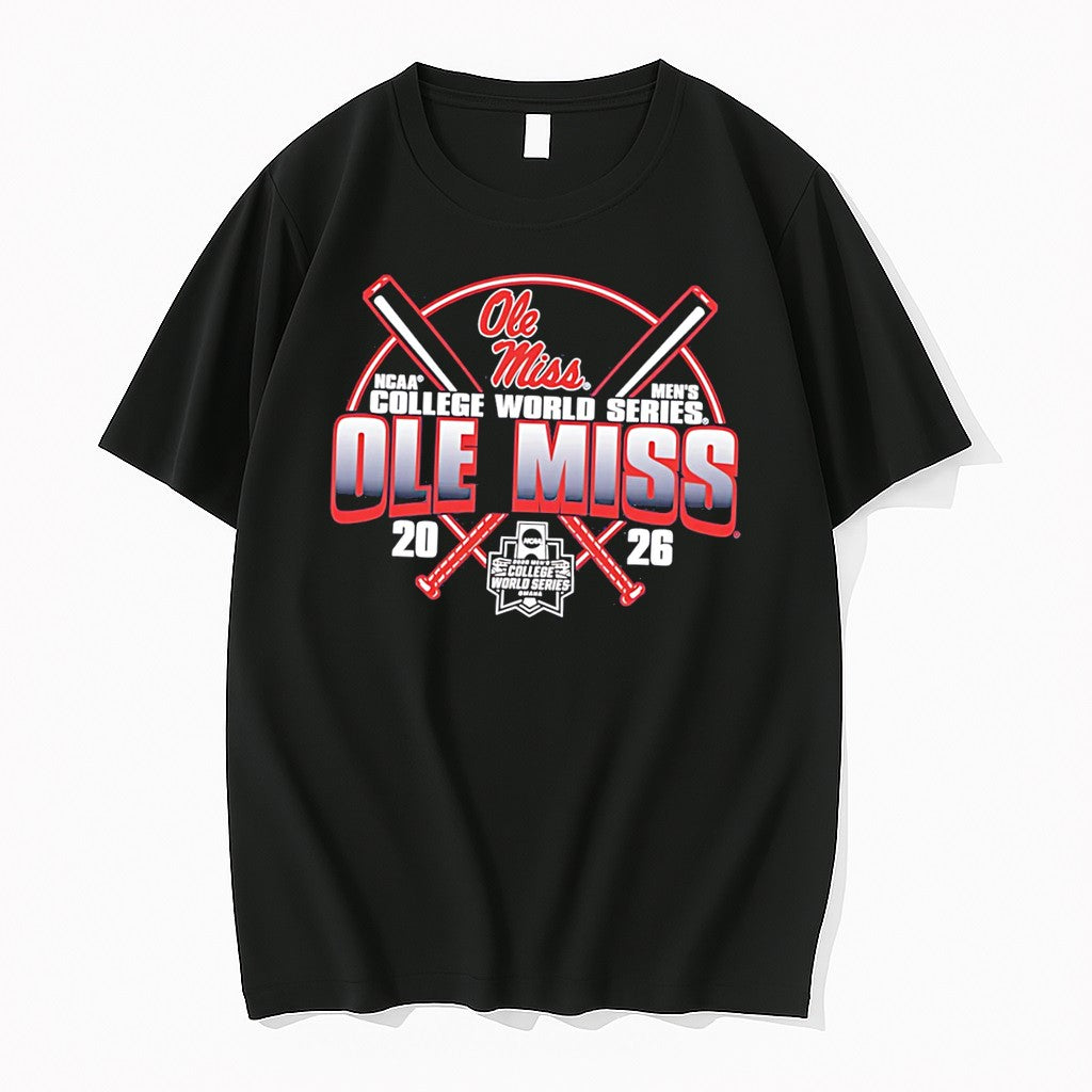 Original Ole Miss Rebels Baseball 2026 College World Series Classic Tee Tshirts