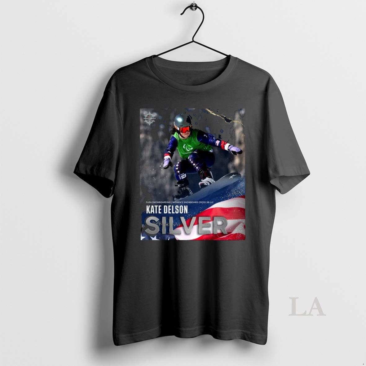 Original Para Snowboarding Womens Snowboard Cross Sb Ll2 Kate Delson Silver Medal