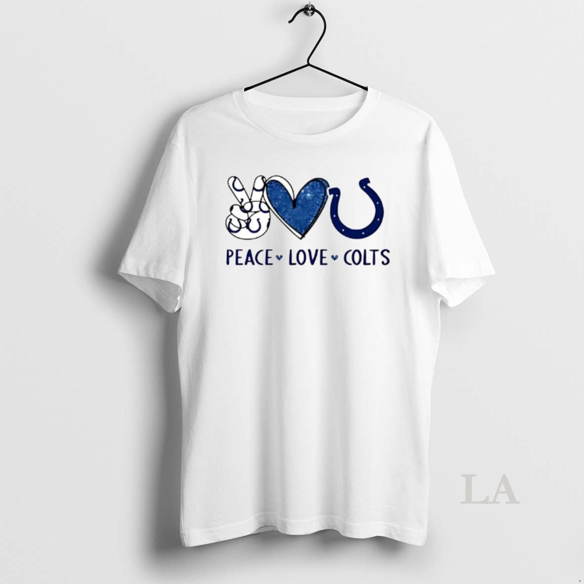 Original Peace Love Indianapolis Colts Nfl