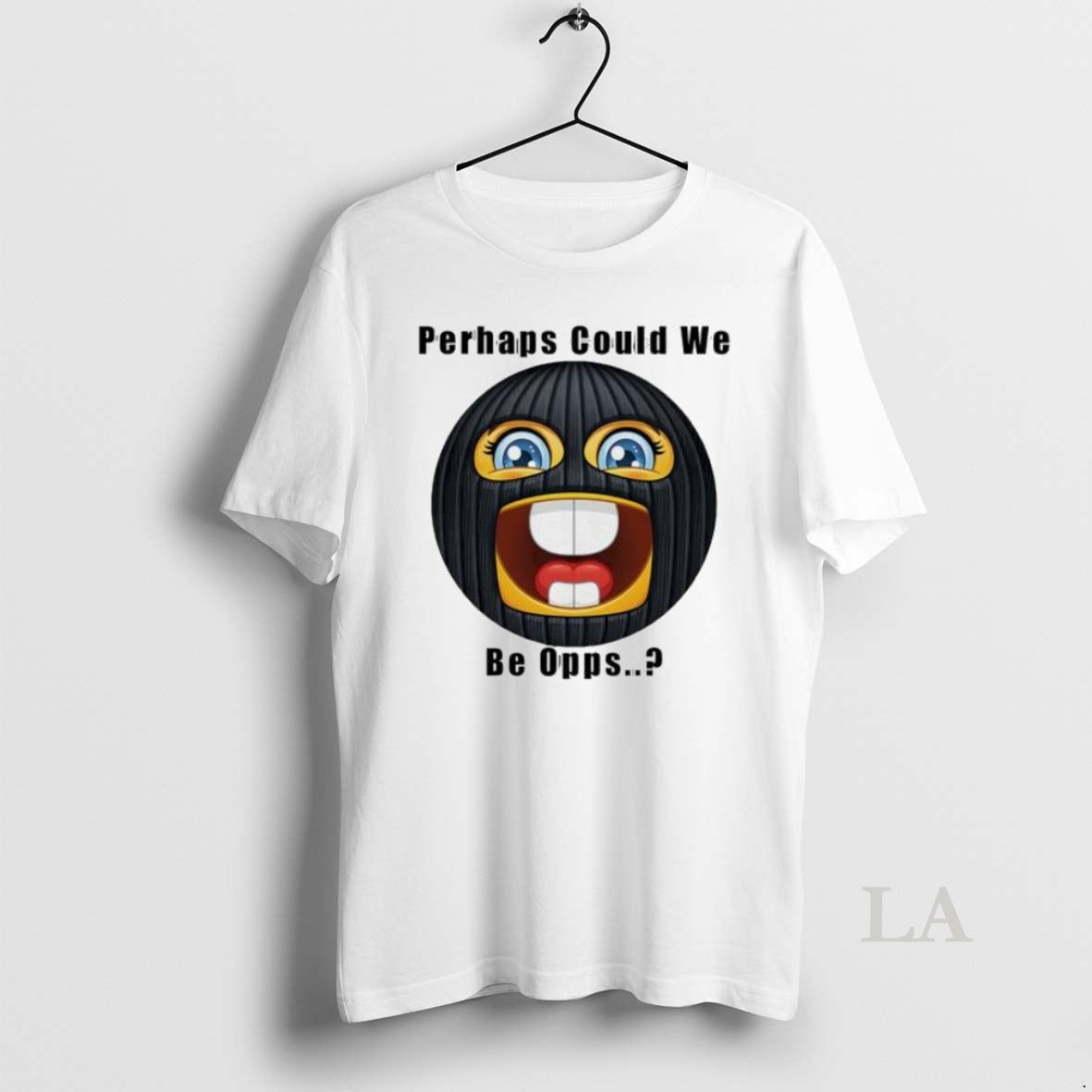 Original Perhaps Could We Be Opps Emoji Wear A Mask Womens