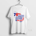 Original Philadelphia 76ers Basketball City Skyline Doodles Typography Snipes