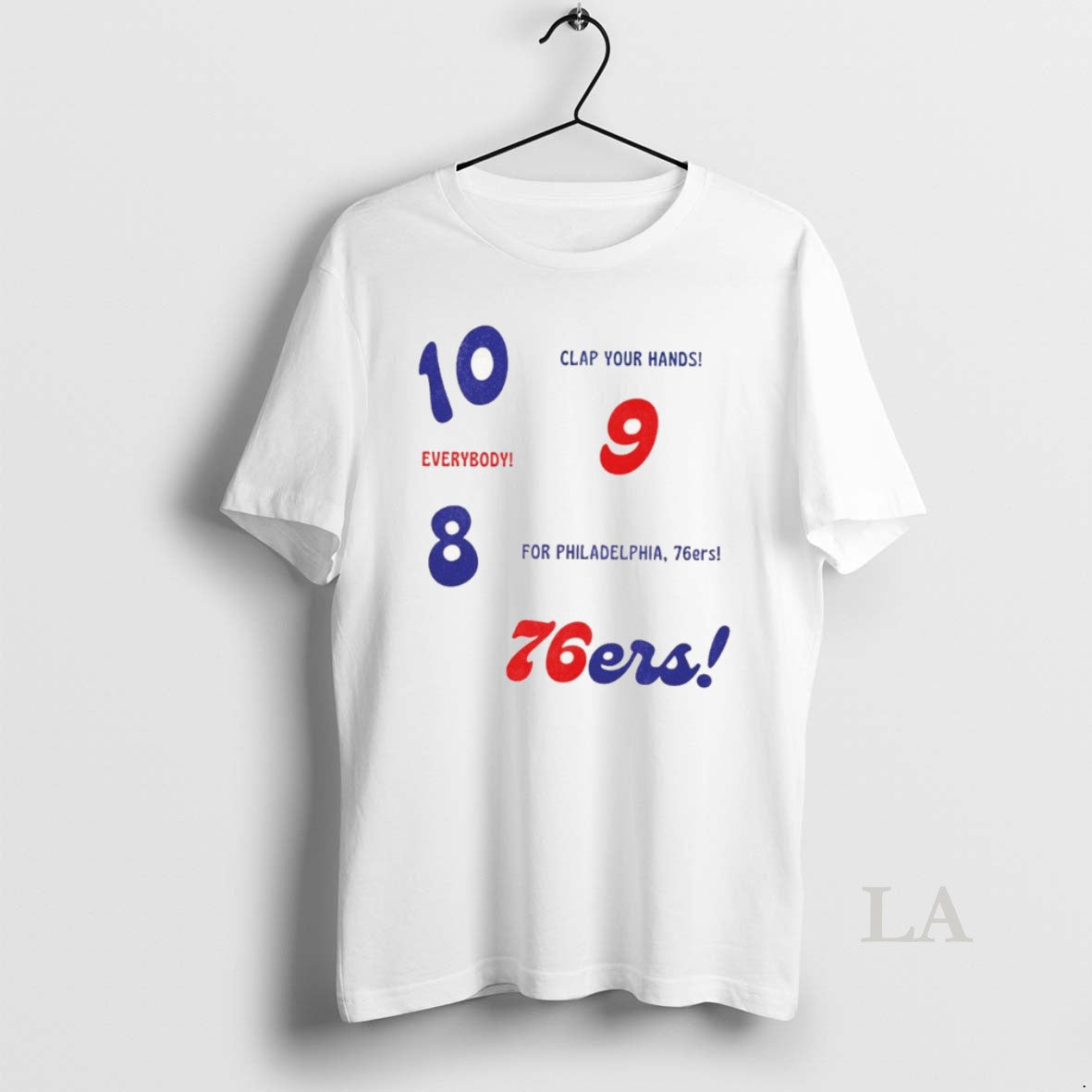 Original Philadelphia 76ers Sixers Clap Your Hands Everybody