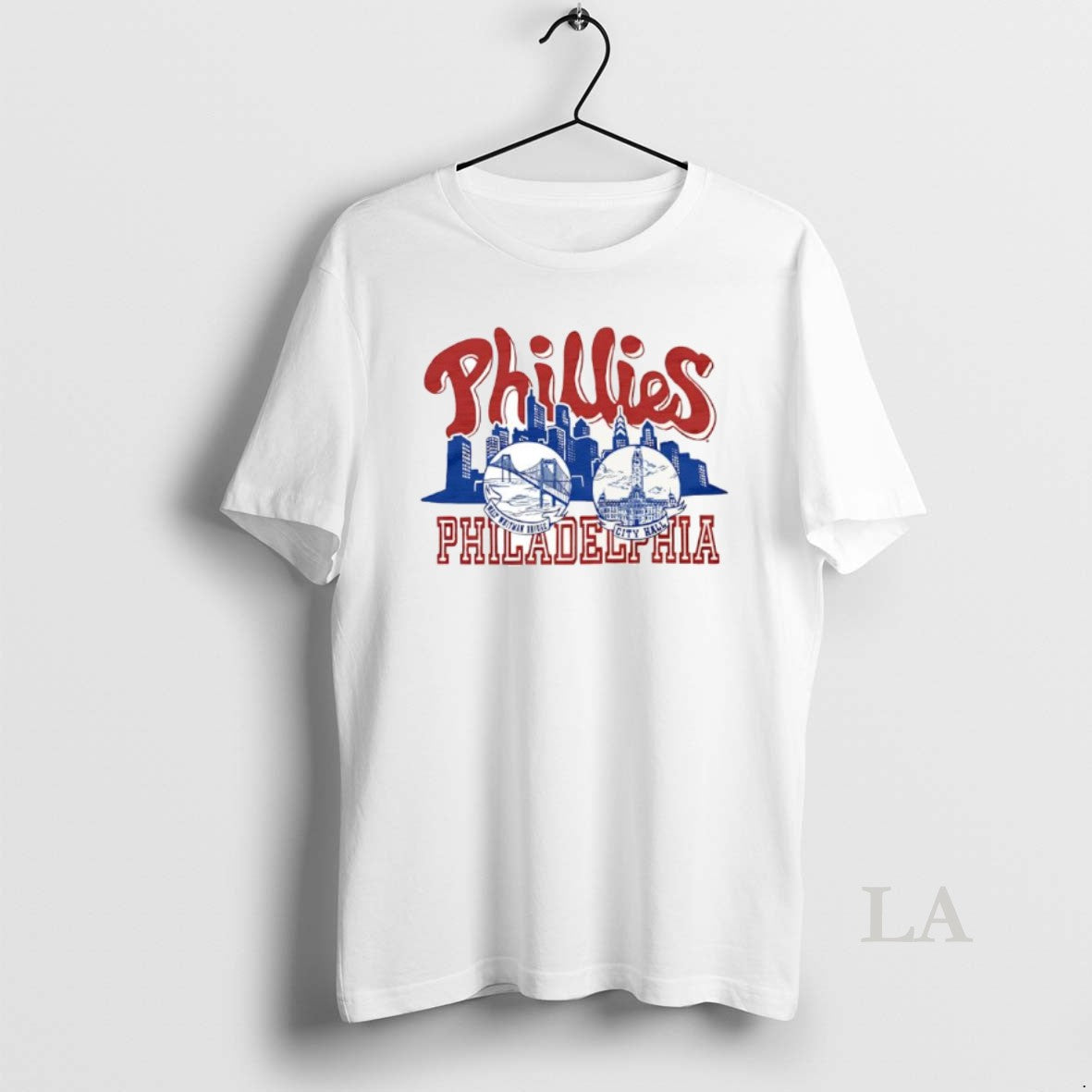 Original Phillies Philadelphia Walt Whitman Bridge City Hall