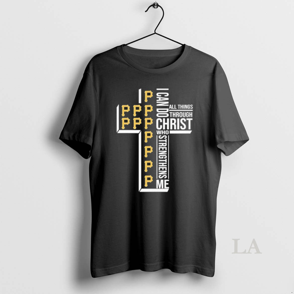 Original Pittsburgh Pirates Baseball I Can All Things Do Through Christ Who Strengthens Me