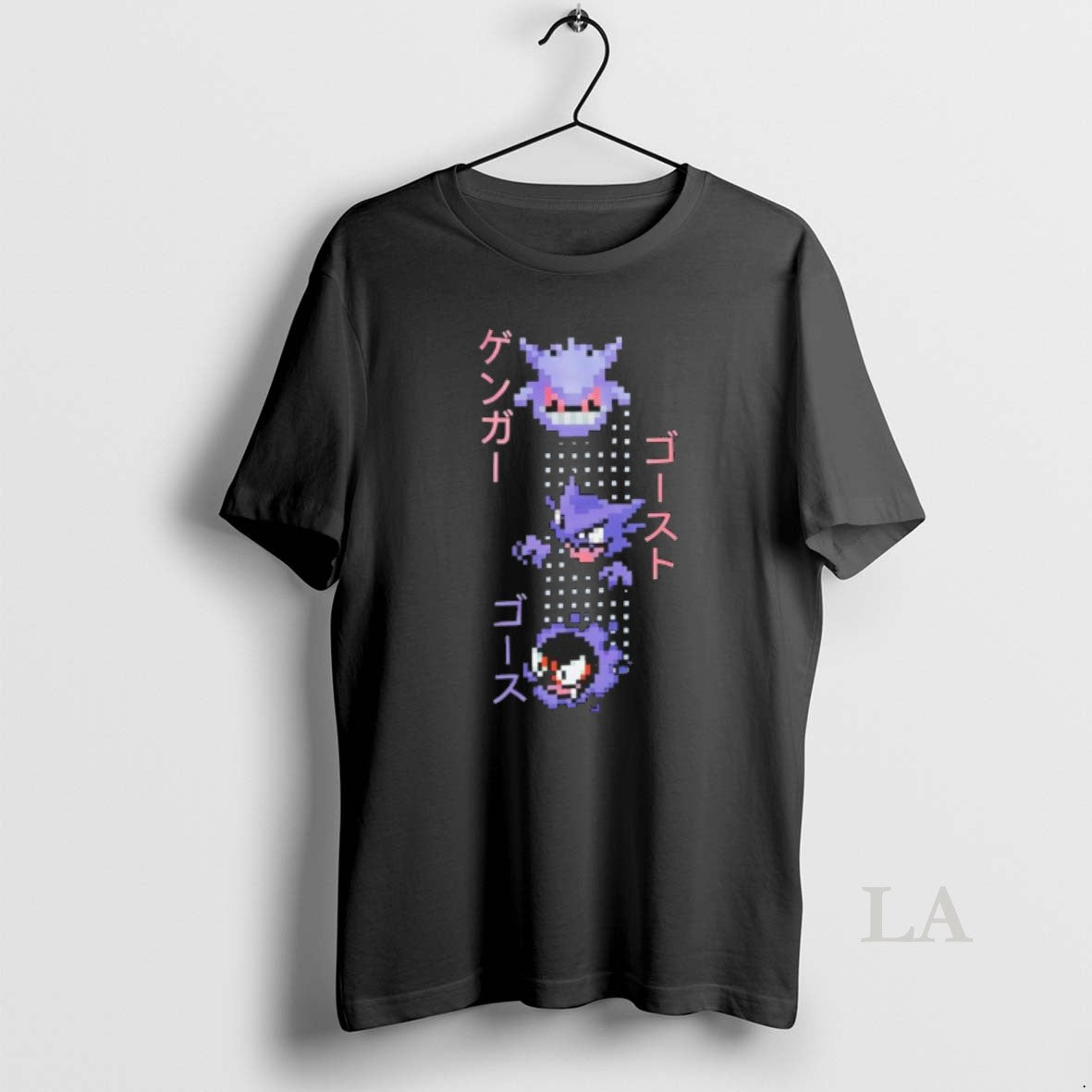 Original Pokemon Gengar Anime Pixel Art