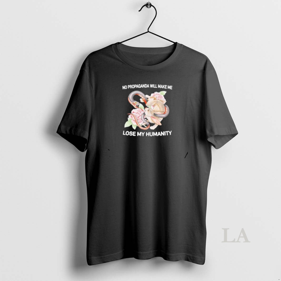 Original Rabbit And Snake No Propaganda Will Make Me Lose My Humanity