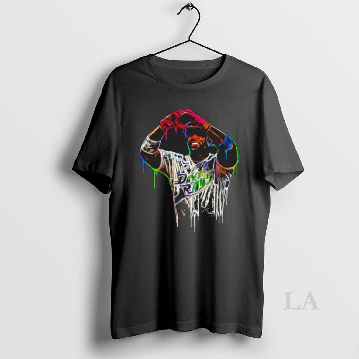 Original Randy Arozarena Ray Love Tampa Bay Rays Mlb 2026 Hand Sign Graffiti