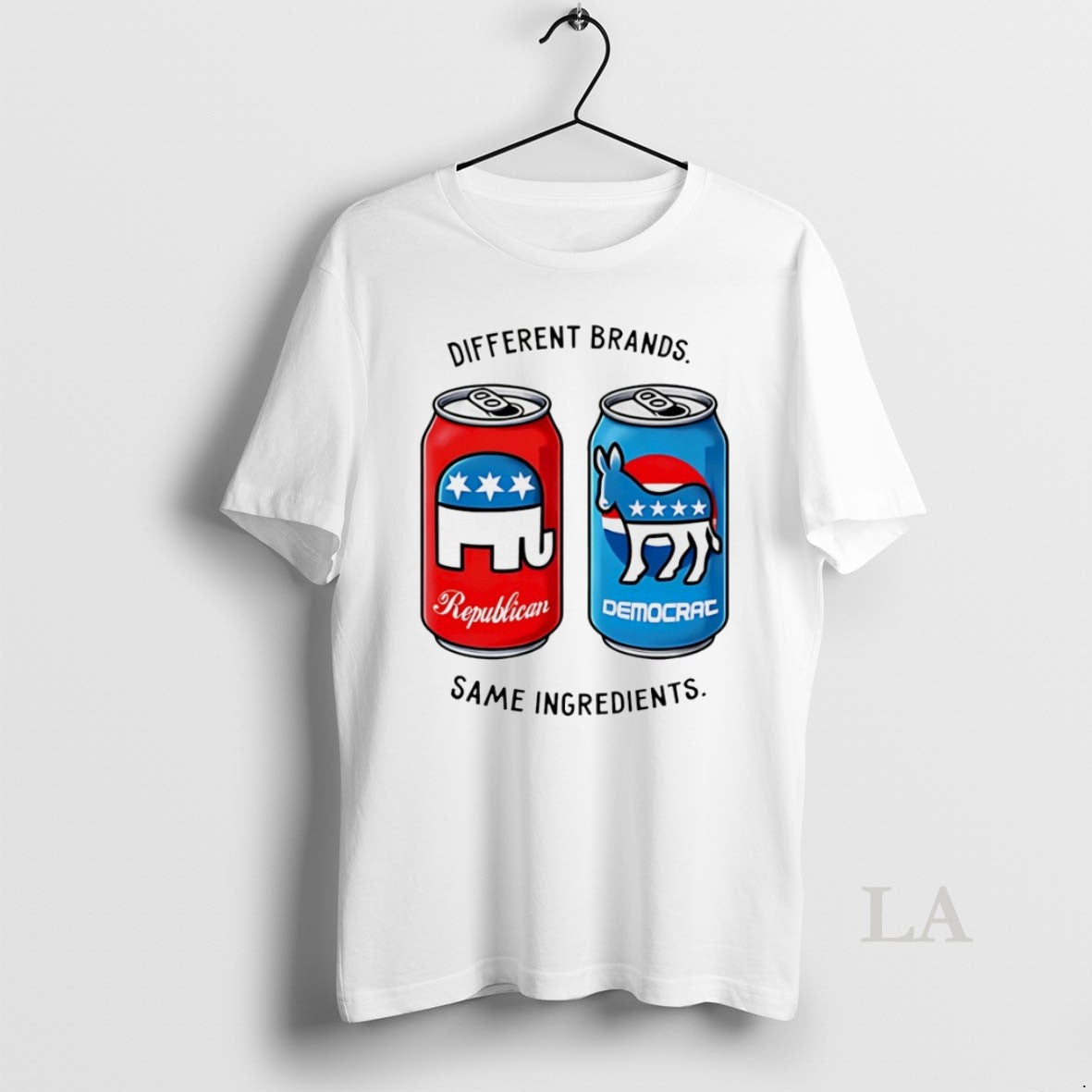 Original Republican Democrat Different Brands Same Ingredients