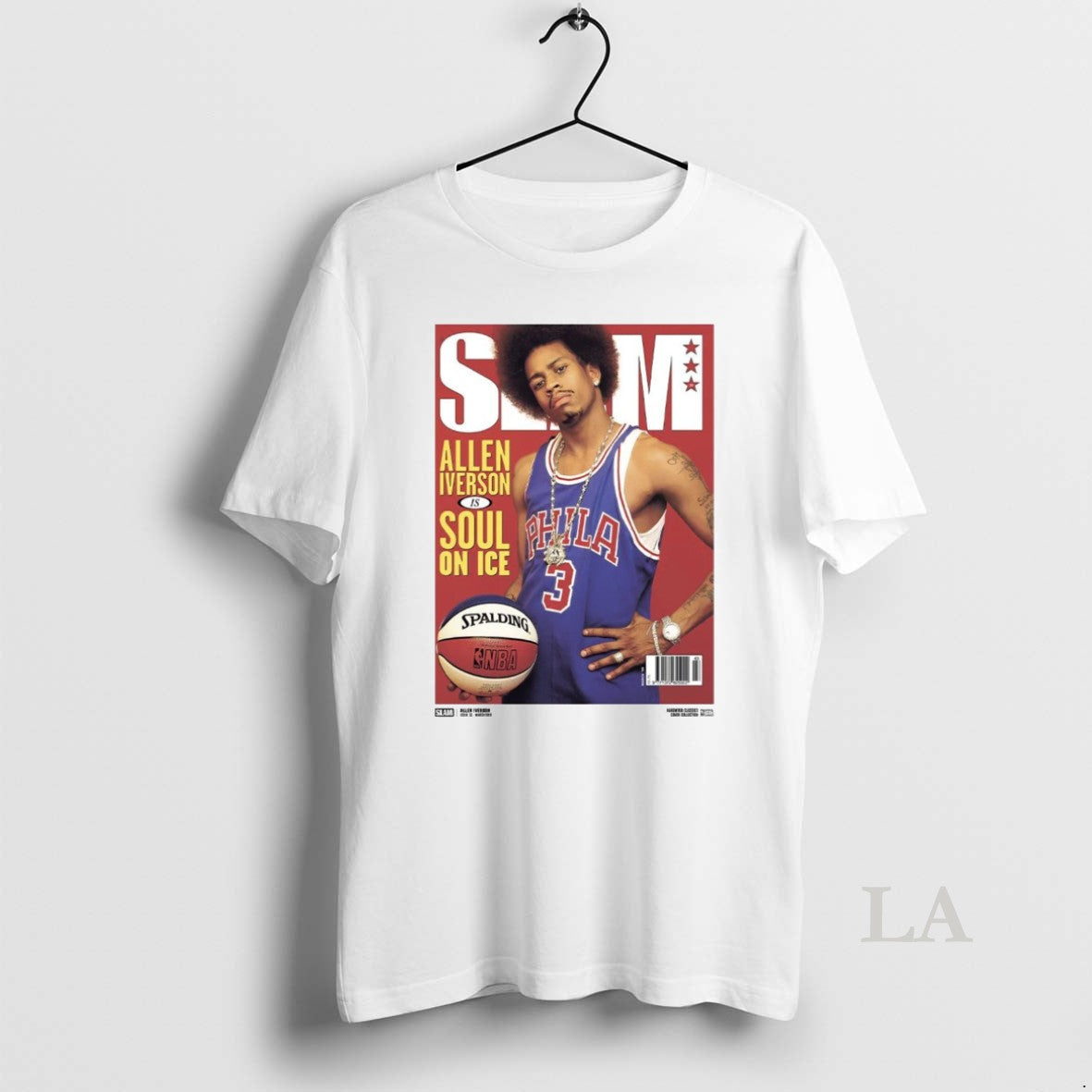Original Slam Hardwood Classics Cover Philadelphia 76ers Allen Iverson Is Soul On Ice