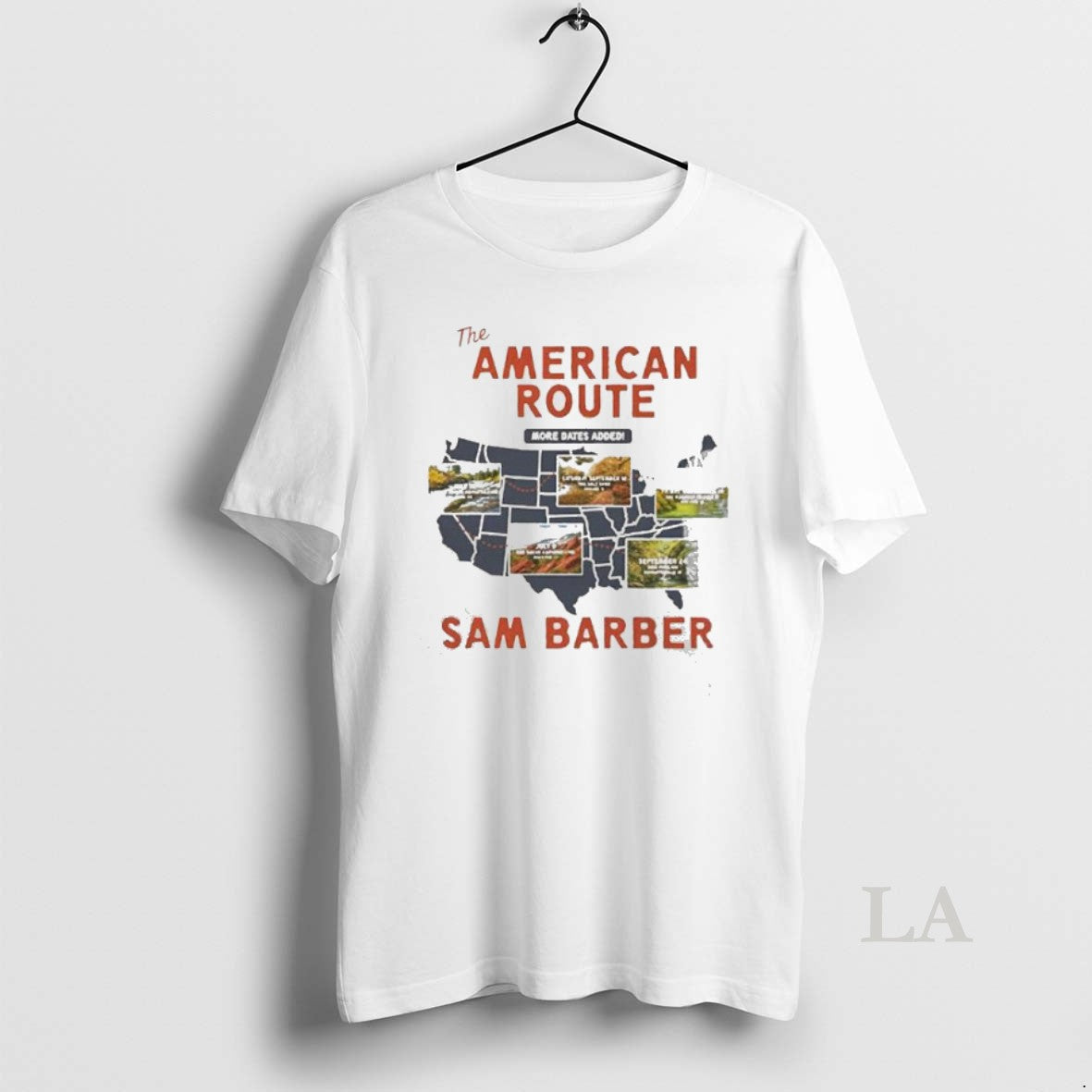 Original Sam Barber The American Route 2026 Schedule Tour Dates
