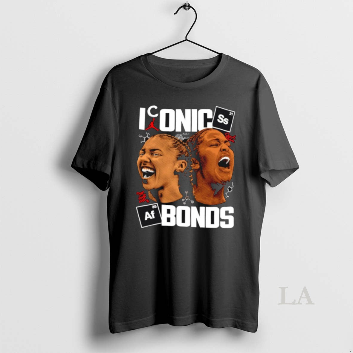 Original Sarah Strong And Azzi Fudd Iconic Bonds Wnba X Chemist Graphic