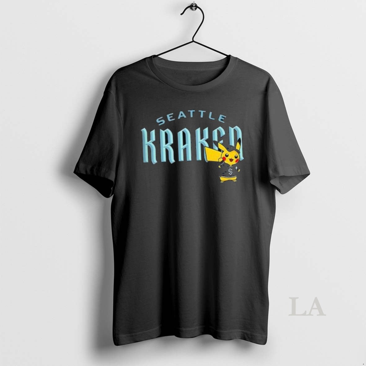 Original Seattle Kraken Pokemon 30th Anniversary 2026 Long Sleve