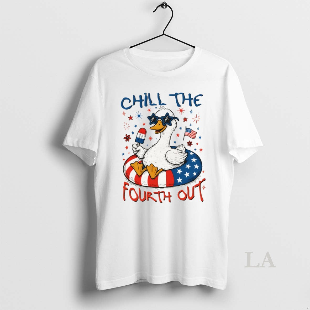 Original Silly Goose Chill The Fourth Out 4th Of July