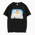 Original Six Heaven Jesus Graphic Tee Tshirts Jpg
