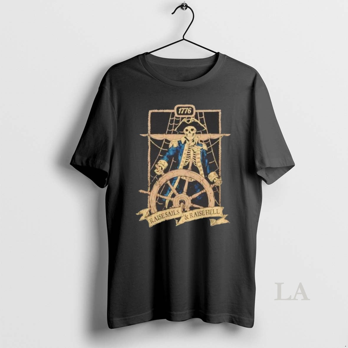 Original Skeleton 1776 Raise Sails And Raise Hell