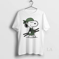 Original Snoopy X Zoro One Piece Cartoon Womens