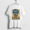 Original Snoopy And Charlie Brown X Los Angeles Dodgers Mlb Hot Air Balloon Womens