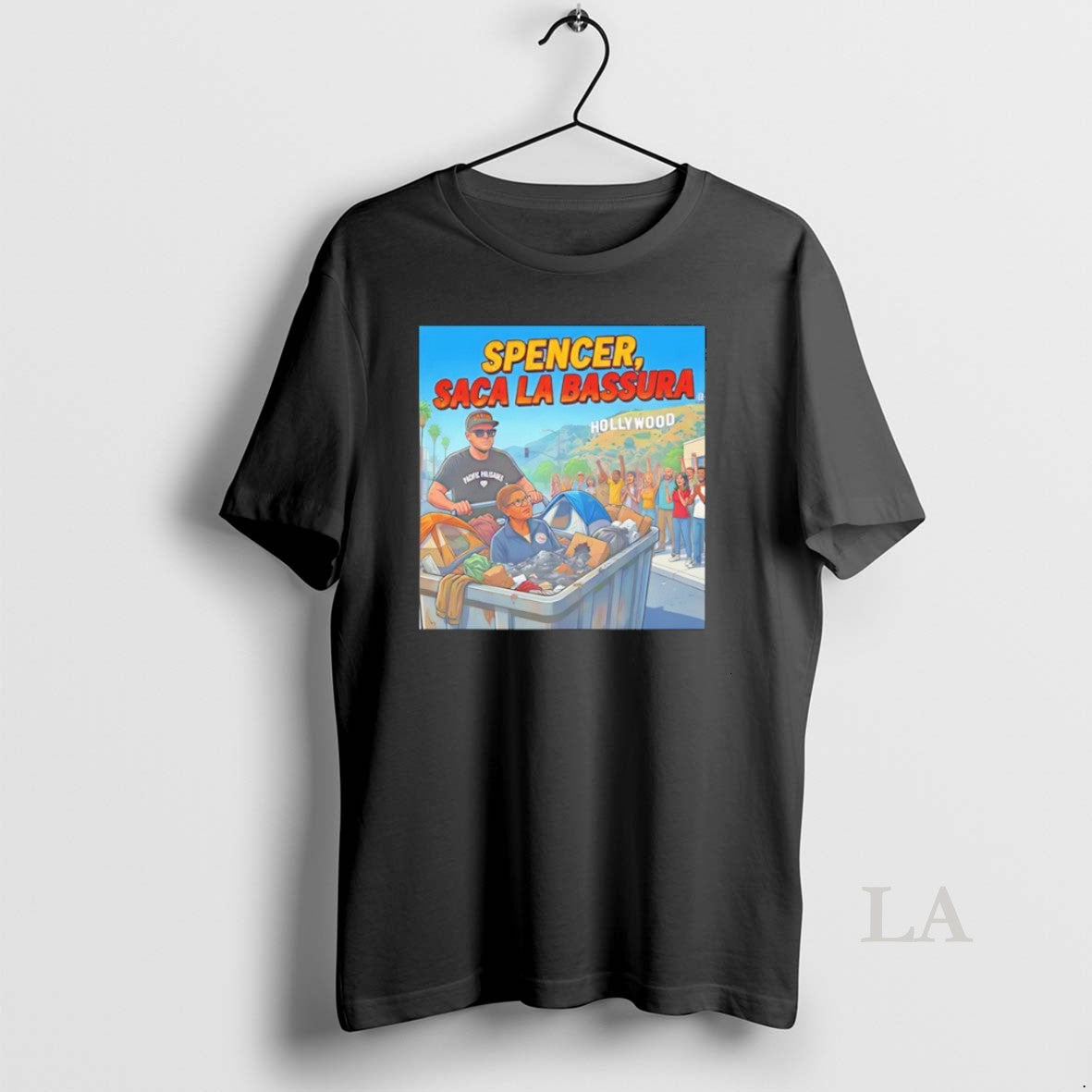 Original Spencer Saca La Bassura Hollywood Cartoon