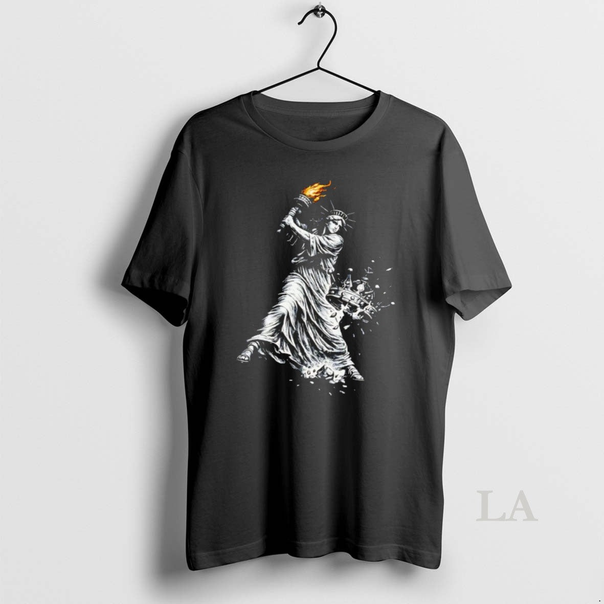 Original Statue Of Liberty Democracy No Kings Anti Trump