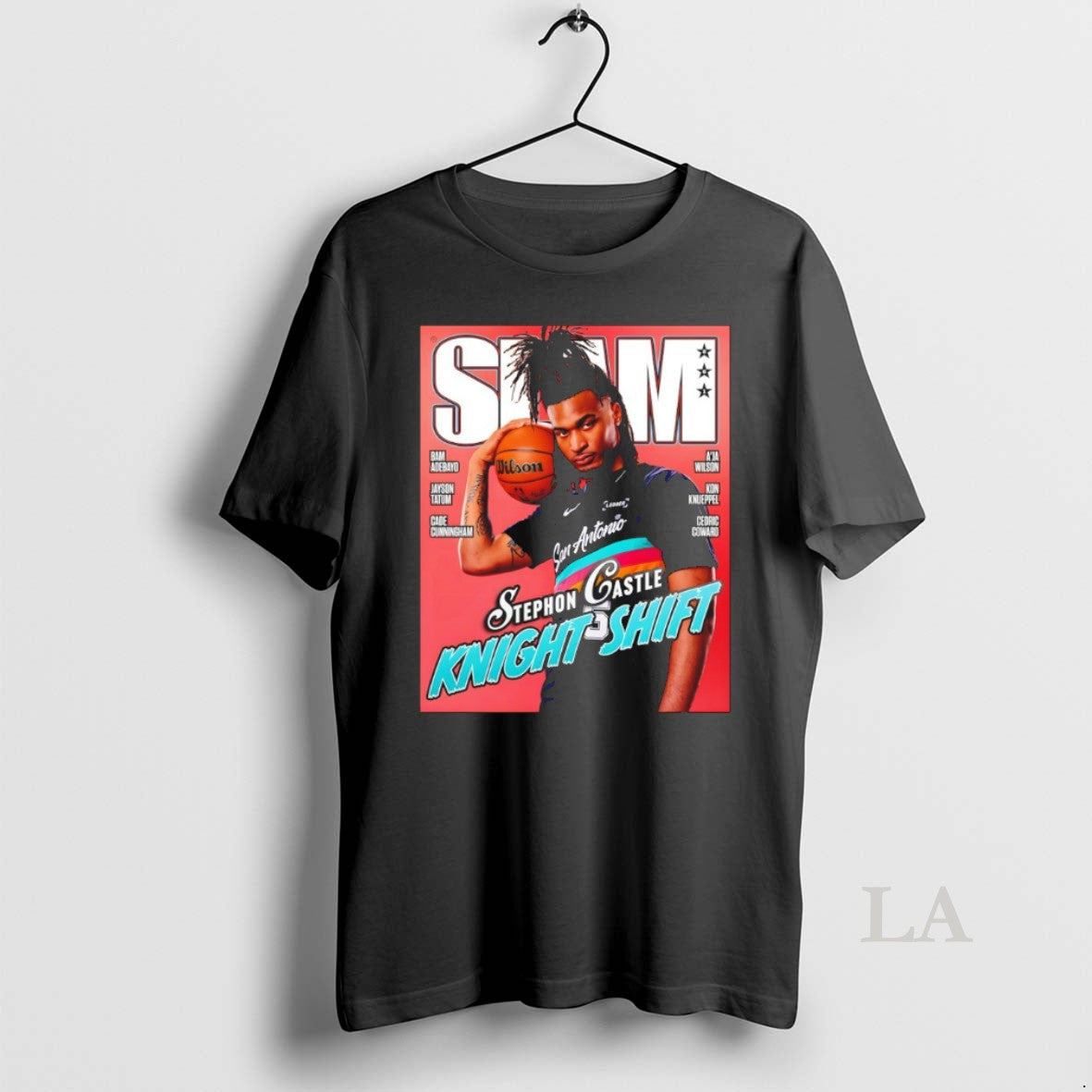 Original Stephon Castle Knight Shift San Antonio Spurs Basketball Slam