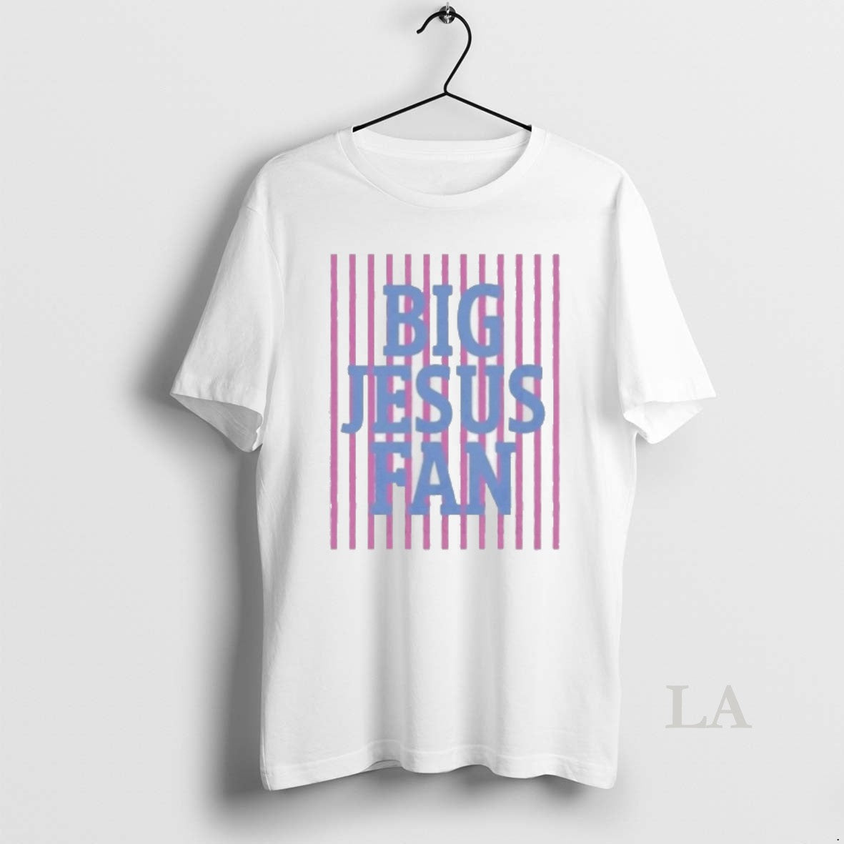 Original Striped Big Jesus Preppy Christian