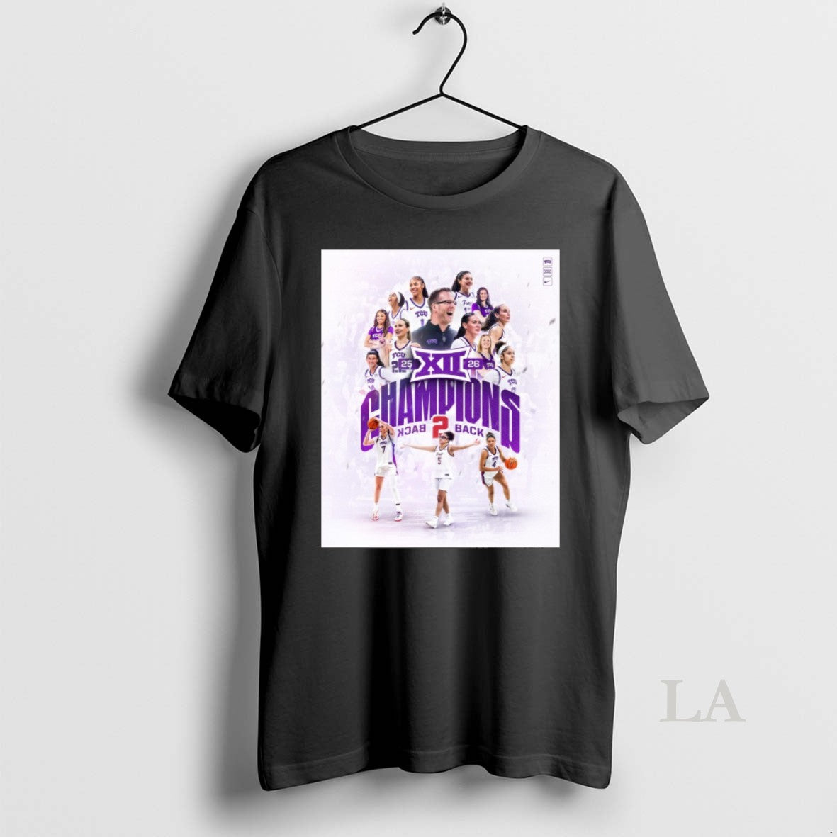 Original Tcu Horned Frogs 25 26 Back To Back Big 12 Champions
