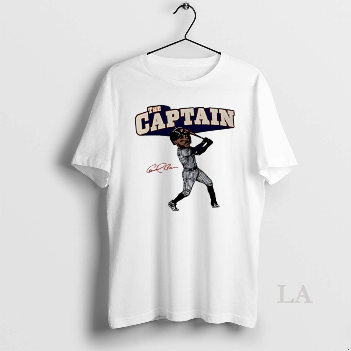Original The Captain Carlos Correa Houston Astros Baseball Signature Caricature