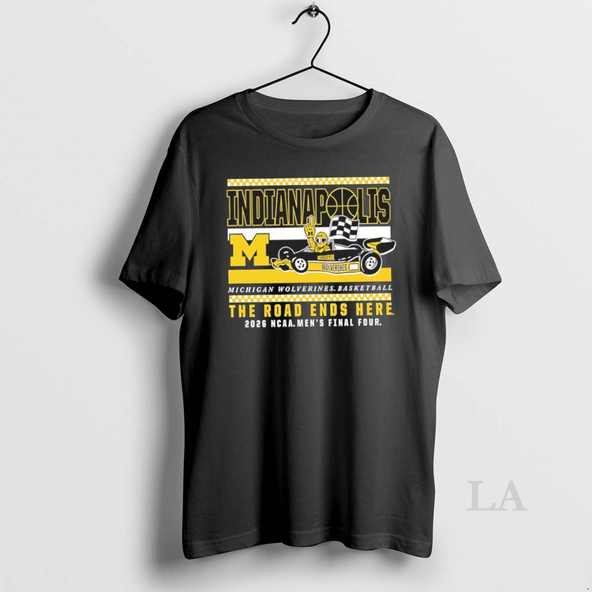 Original The Road Ends Here Michigan Wolverines 2026 Ncaa Final Four
