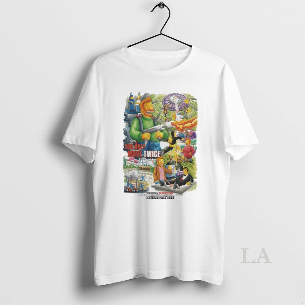 Original The Simpsons You Only Move Twice Coming Fall 1996