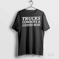 Original Trucks Cowboys And Country Music
