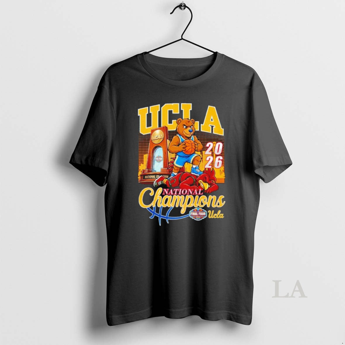 Original Ucla Bruins 79 51 South Carolina Mascot Ncaa Basketball National Champions 2026
