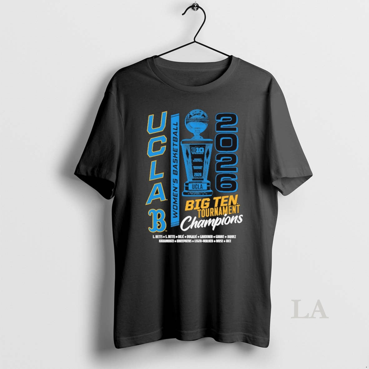 Original Ucla Bruins Womens Basketball 2026 Big Ten Tournament Champions Trophy