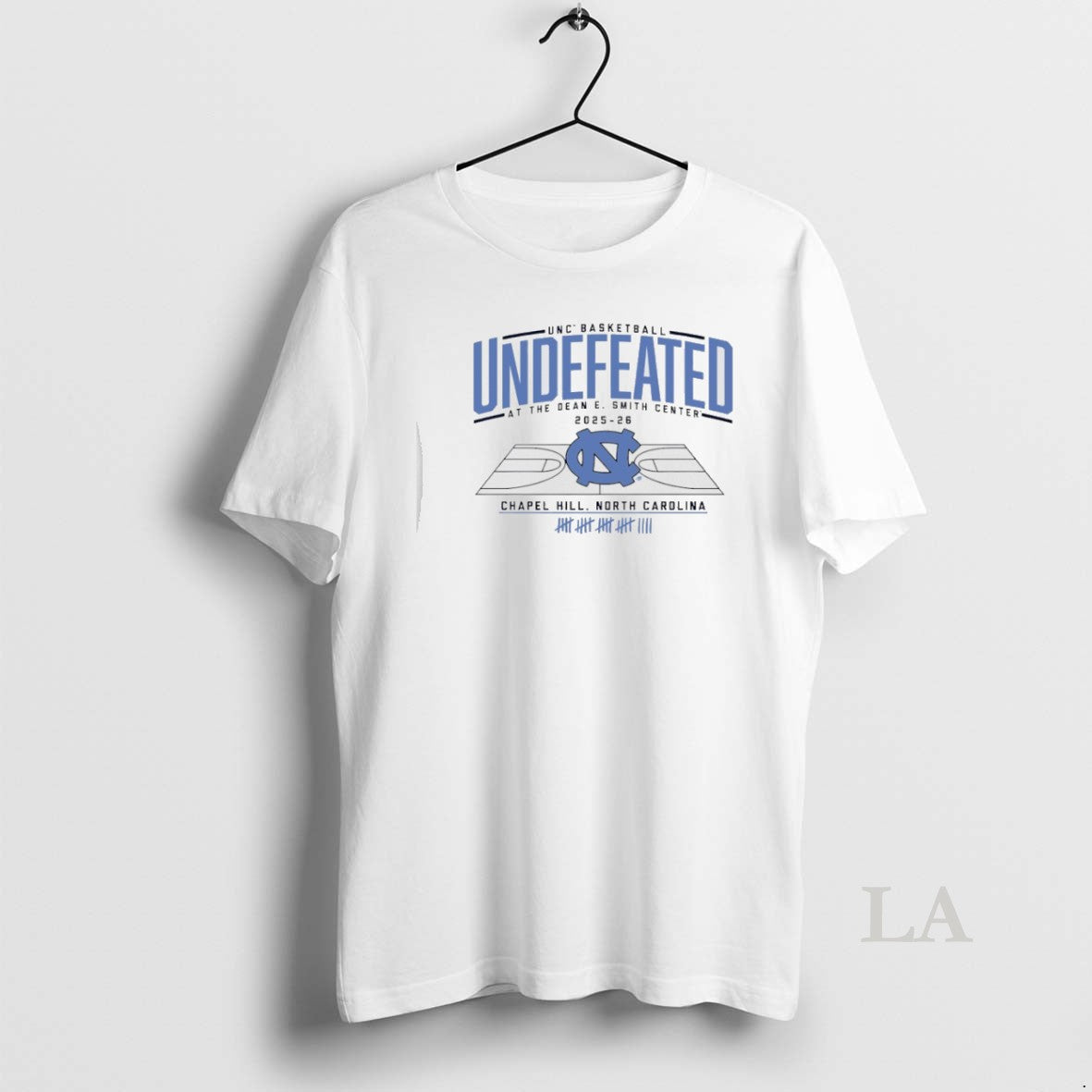 Original Unc Basketball Undefeated At The Dean E