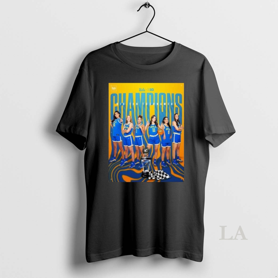 Original Ucla Bruins Womens Basketball Back To Back Big 10 Tournament Champions Long Sleve