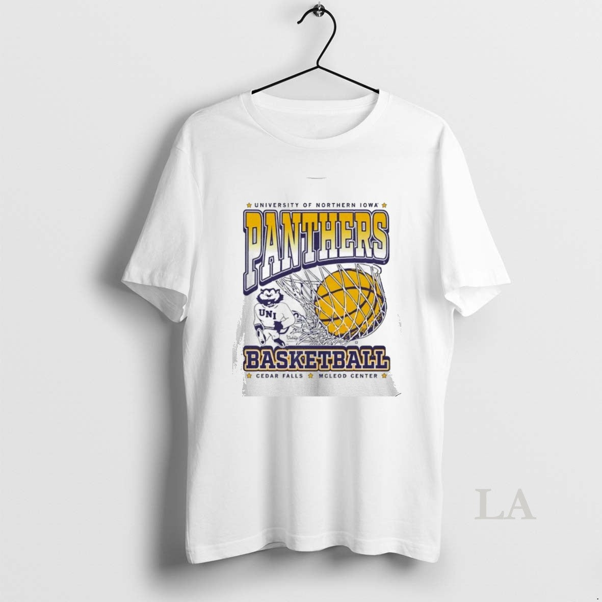 Original University Of Northern Iowa Panthers Basketball Cedar Falls Mcleod Center