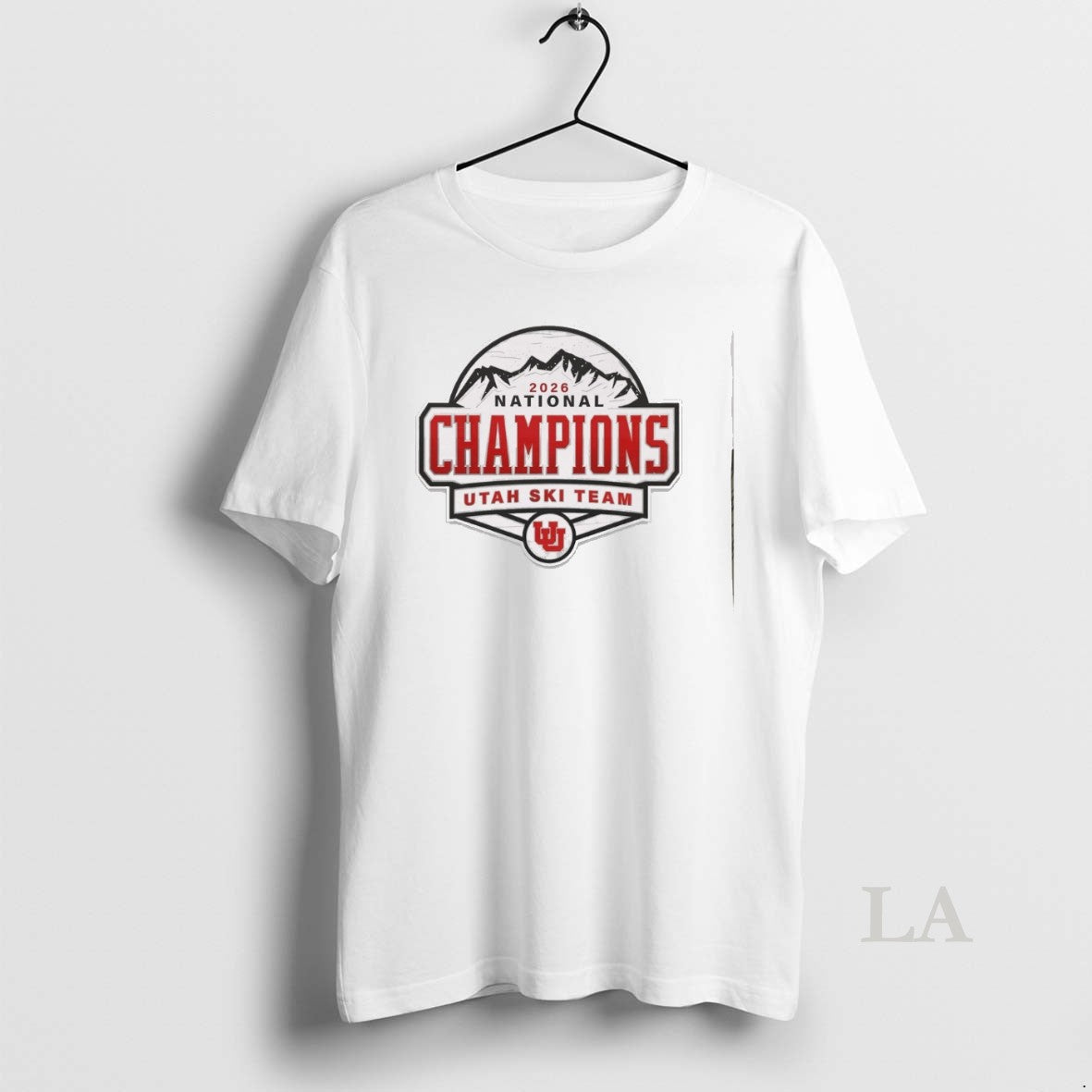 Original Utah Ski Team 2026 National Champions Logo
