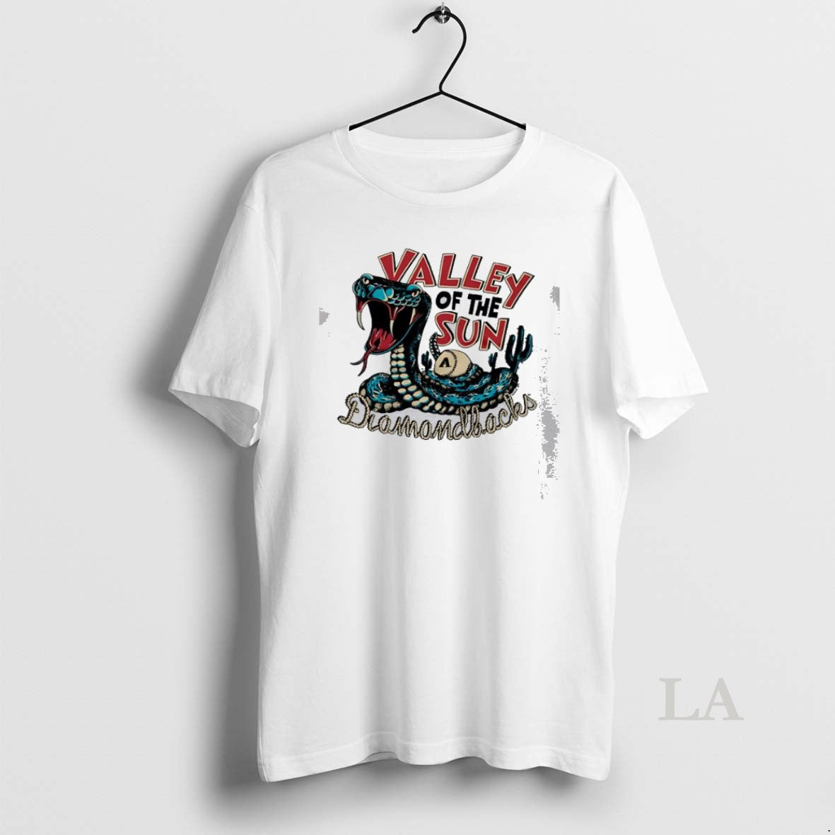 Original Valley Of The Sun Diamondbacks Snake Baseball Cactus