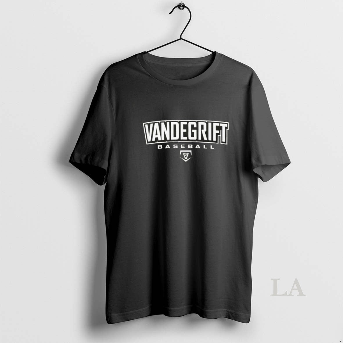 Original Vandegrift Crown Trio Baseball Wordmark Outline