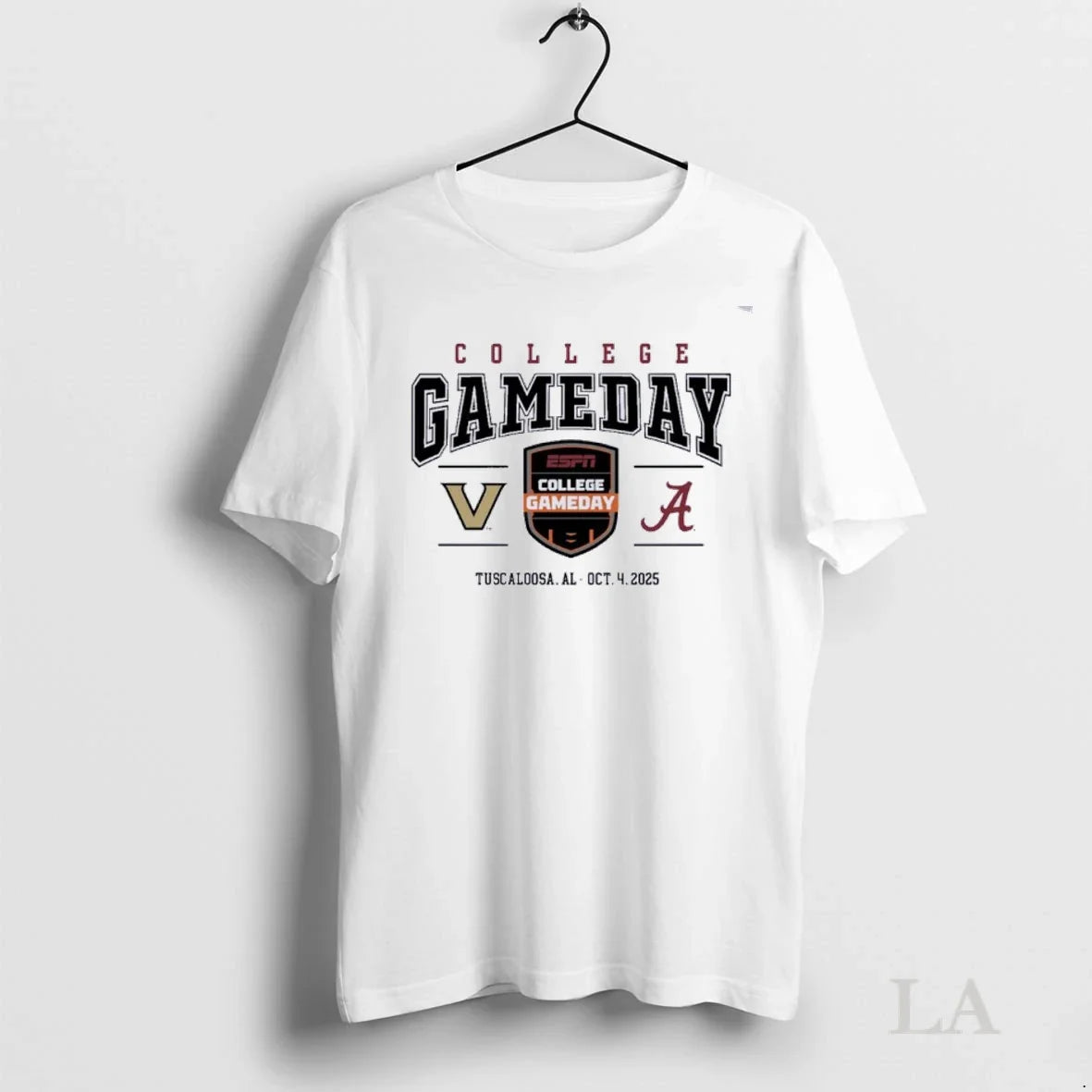 Original Vanderbilt Vs Alabama 2025 College Gameday Tuscaloosa Al