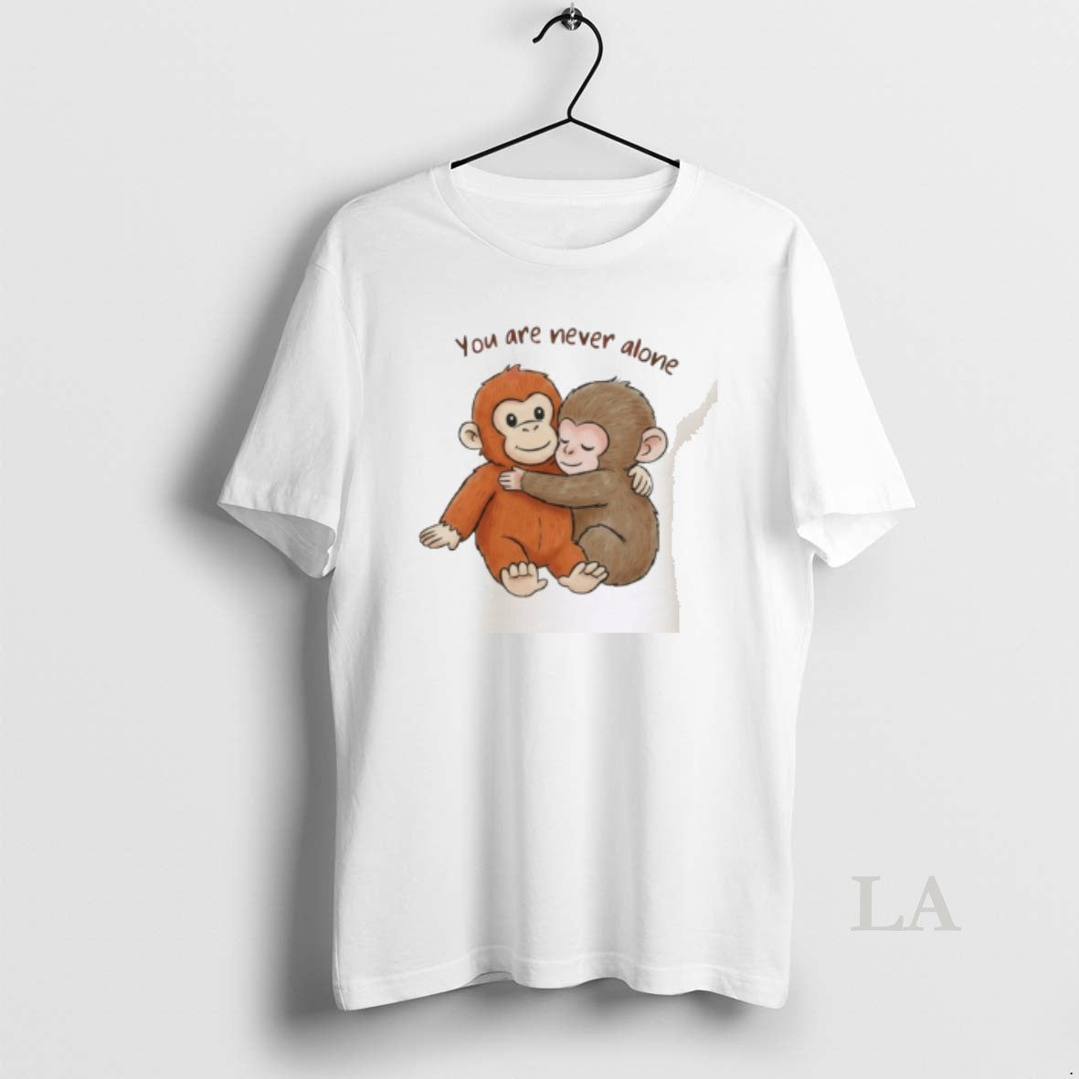 Original Viral Punch Monkey You Are Never Alone