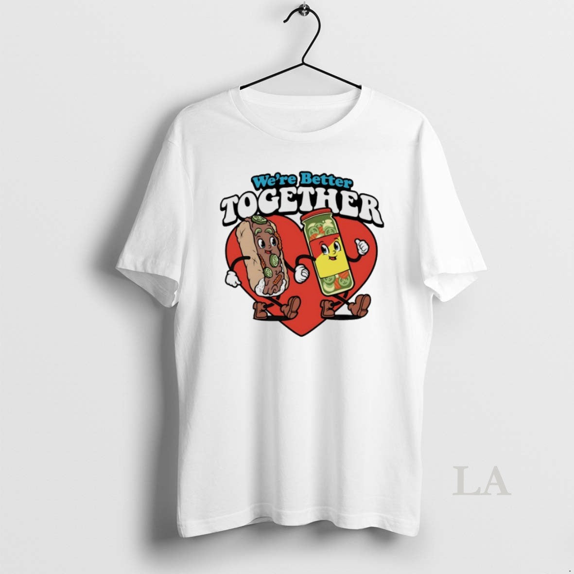 Original Were Better Together Hot Dog And Mustard Love