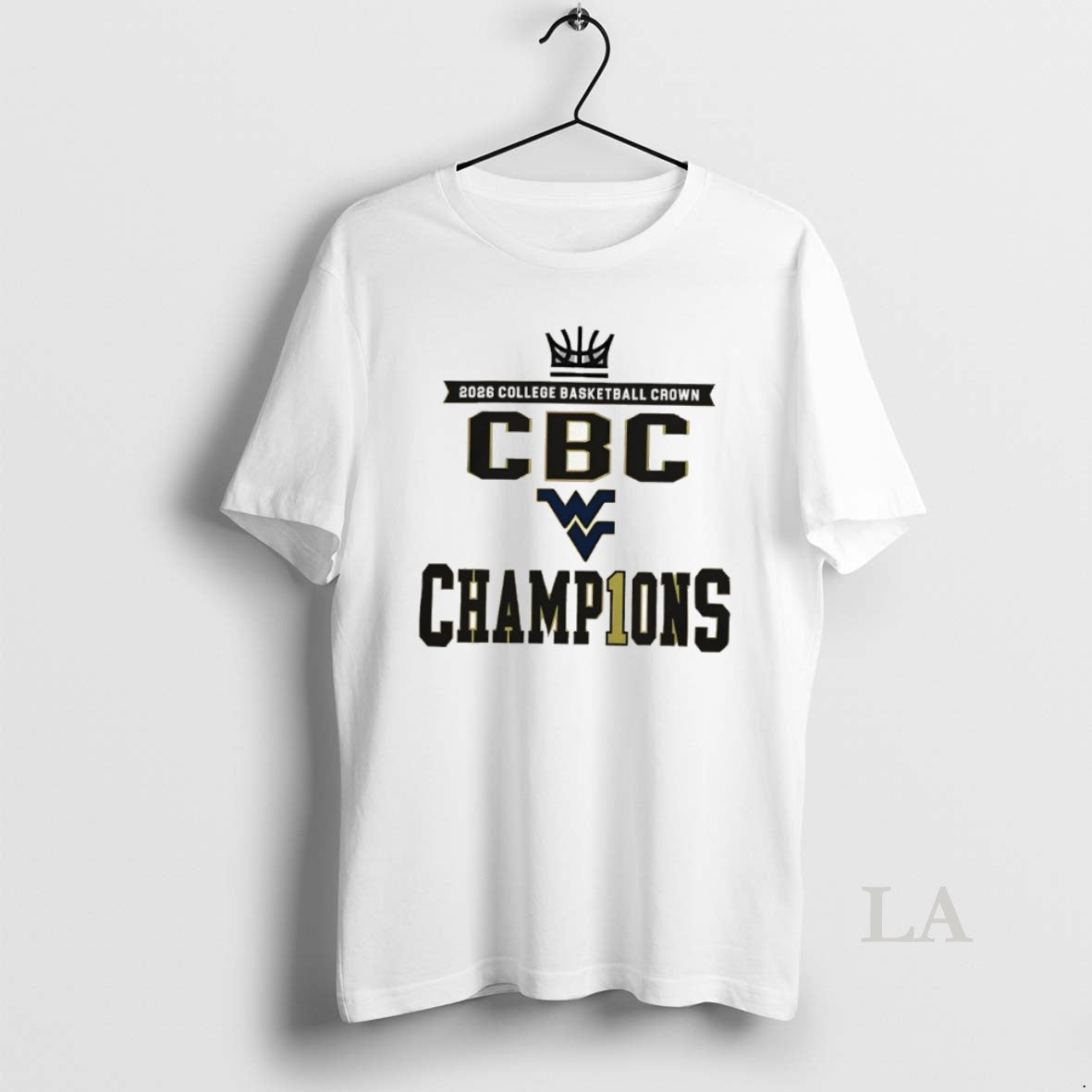 Original West Virginia Mountaineers Mens Basketball 2026 Cbc Champions