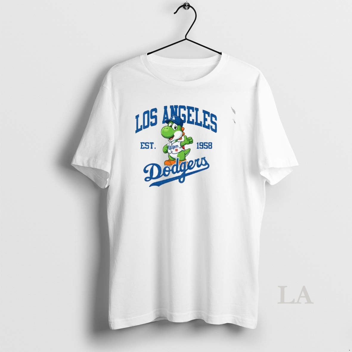 Original Yamamoto Yoshinobu Los Angeles Dodgers Baseball Est 1958
