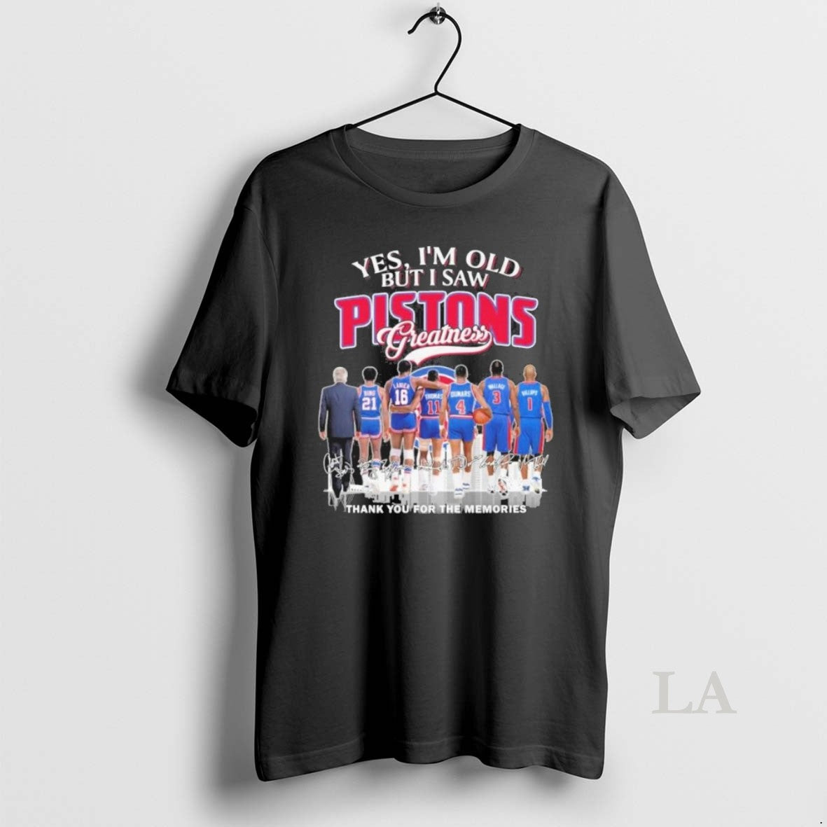 Original Yes Im Old But I Saw Detroit Pistons Basketball Greatness