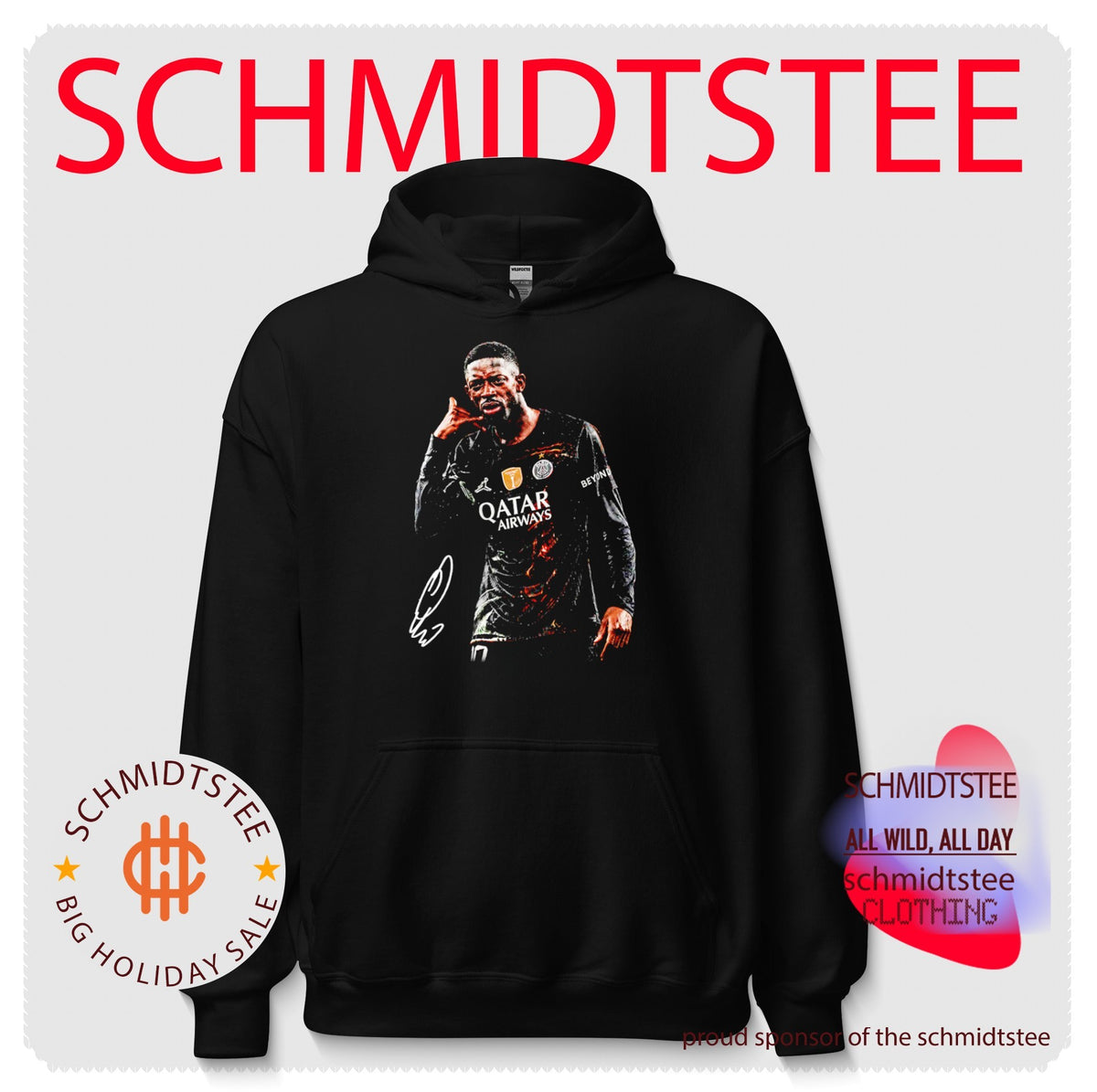 Ousmane Dembele Paris Saint-Germain Champions Dialed In shirt
