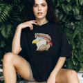 Patriotic Bald Eagle with American Flag Headband shirt