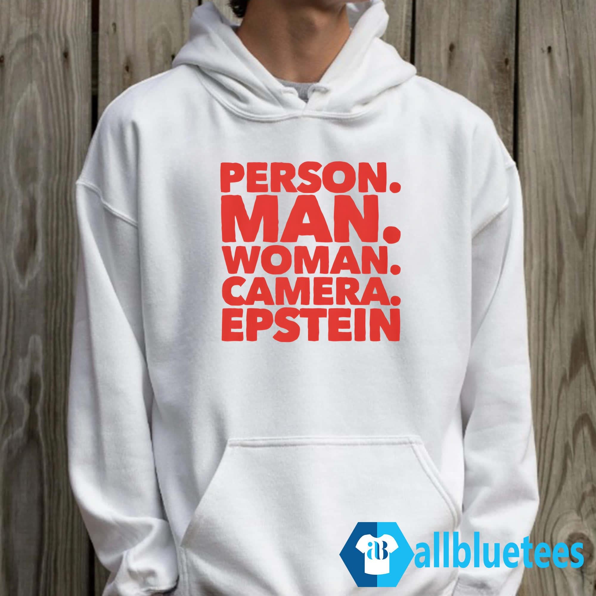 Person Man Woman Camera Epstein Shirt
